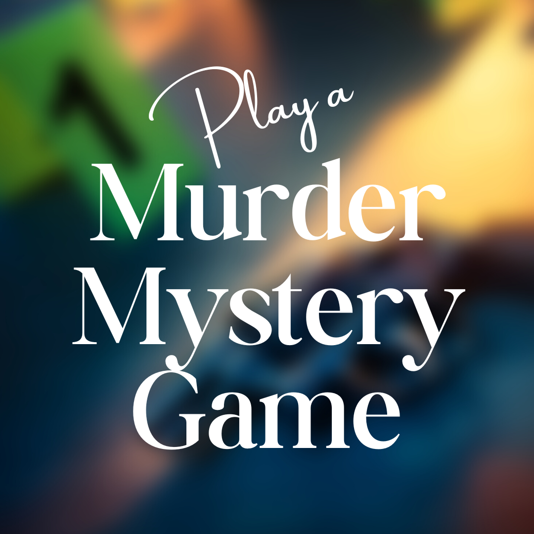 Murder Mystery Game to play in with a group Game Night