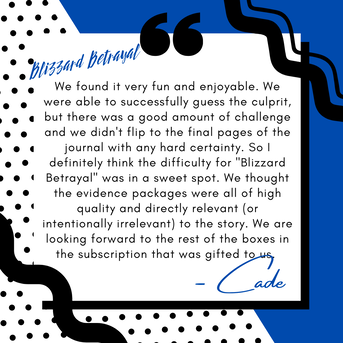 Blizzard Betrayal